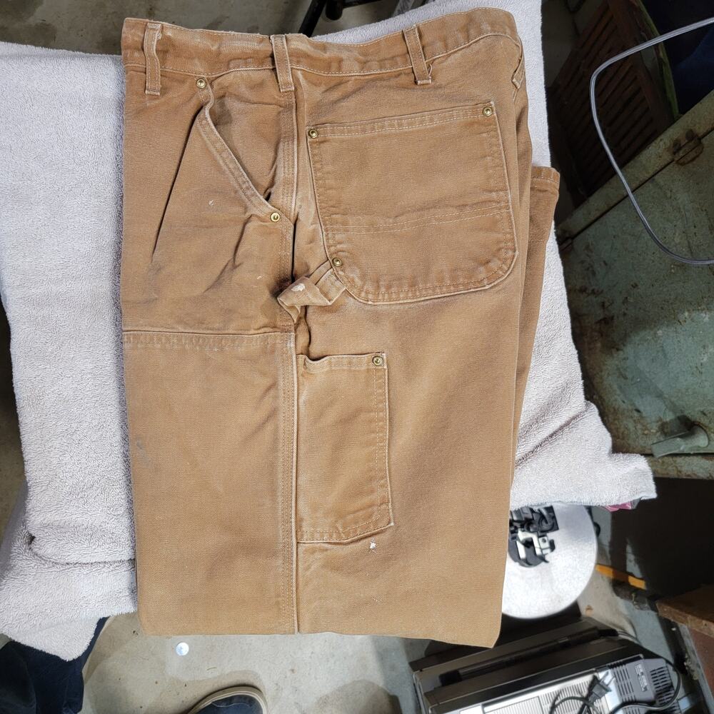 Carhartt Double Front Carpenter Pants, 36x30